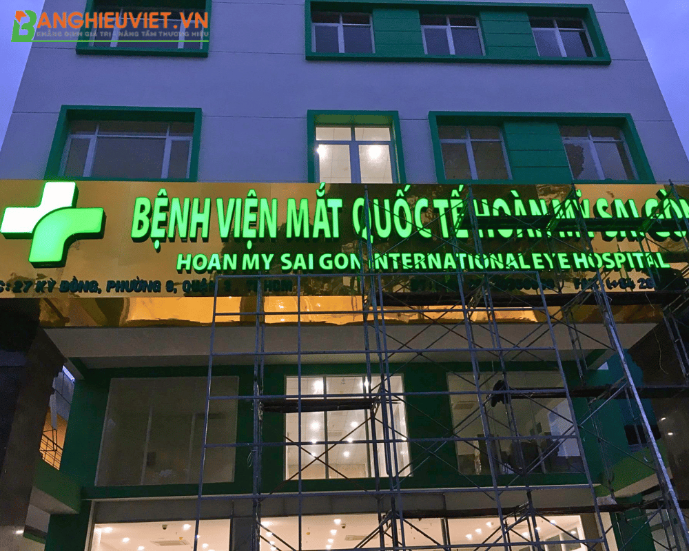 BẢNG HIỆU VIỆT chuyên thiết kế, thi công bảng hiệu giá rẻ trọn gói tại HCM